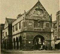 An illustration from Early renaissance architecture in England; a historical & descriptive account of the Tudor, Elizabethan & Jacobean periods, 1500-1625, for the use of students and others (1901)