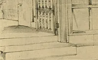 An illustration from Early renaissance architecture in England; a historical & descriptive account of the Tudor, Elizabethan & Jacobean periods, 1500-1625, for the use of students and others (1901)