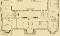 An illustration from Early renaissance architecture in England; a historical & descriptive account of the Tudor, Elizabethan & Jacobean periods, 1500-1625, for the use of students and others (1901)