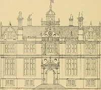 An illustration from Early renaissance architecture in England; a historical & descriptive account of the Tudor, Elizabethan & Jacobean periods, 1500-1625, for the use of students and others (1901)