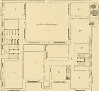 An illustration from Early renaissance architecture in England; a historical & descriptive account of the Tudor, Elizabethan & Jacobean periods, 1500-1625, for the use of students and others (1901)