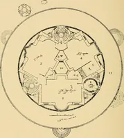 An illustration from Early renaissance architecture in England; a historical & descriptive account of the Tudor, Elizabethan & Jacobean periods, 1500-1625, for the use of students and others (1901)
