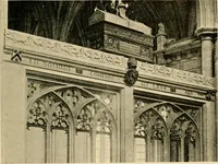 An illustration from Early renaissance architecture in England; a historical & descriptive account of the Tudor, Elizabethan & Jacobean periods, 1500-1625, for the use of students and others (1901)