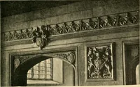 An illustration from Early renaissance architecture in England; a historical & descriptive account of the Tudor, Elizabethan & Jacobean periods, 1500-1625, for the use of students and others (1901)