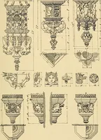 An illustration from Early renaissance architecture in England; a historical & descriptive account of the Tudor, Elizabethan & Jacobean periods, 1500-1625, for the use of students and others (1901)