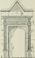 Picture 168 of 318 from Early renaissance architecture in England; a historical & descriptive account of the Tudor, Elizabethan & Jacobean periods, 1500-1625, for the use of students and others (1901), leaf 240