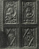 An illustration from Early renaissance architecture in England; a historical & descriptive account of the Tudor, Elizabethan & Jacobean periods, 1500-1625, for the use of students and others (1901)