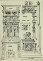 Picture 14 of 318 from Early renaissance architecture in England; a historical & descriptive account of the Tudor, Elizabethan & Jacobean periods, 1500-1625, for the use of students and others (1901), leaf 49