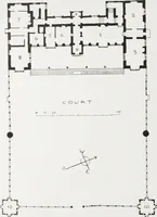 An illustration from Early renaissance architecture in England : a historical and descriptive account of the Tudor, Elizabethan, and Jacobean periods, 1500-1625 : for the use of students and others (1914)