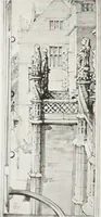 An illustration from Early renaissance architecture in England : a historical and descriptive account of the Tudor, Elizabethan, and Jacobean periods, 1500-1625 : for the use of students and others (1914)