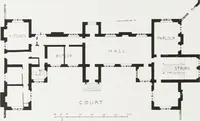 An illustration from Early renaissance architecture in England : a historical and descriptive account of the Tudor, Elizabethan, and Jacobean periods, 1500-1625 : for the use of students and others (1914)