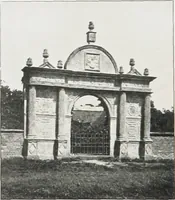 An illustration from Early renaissance architecture in England : a historical and descriptive account of the Tudor, Elizabethan, and Jacobean periods, 1500-1625 : for the use of students and others (1914)