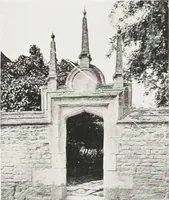 An illustration from Early renaissance architecture in England : a historical and descriptive account of the Tudor, Elizabethan, and Jacobean periods, 1500-1625 : for the use of students and others (1914)
