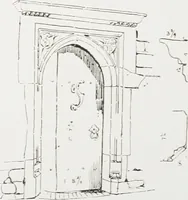 An illustration from Early renaissance architecture in England : a historical and descriptive account of the Tudor, Elizabethan, and Jacobean periods, 1500-1625 : for the use of students and others (1914)