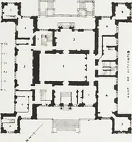 An illustration from Early renaissance architecture in England : a historical and descriptive account of the Tudor, Elizabethan, and Jacobean periods, 1500-1625 : for the use of students and others (1914)