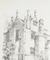 An illustration from Early renaissance architecture in England : a historical and descriptive account of the Tudor, Elizabethan, and Jacobean periods, 1500-1625 : for the use of students and others (1914)