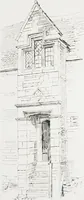 An illustration from Early renaissance architecture in England : a historical and descriptive account of the Tudor, Elizabethan, and Jacobean periods, 1500-1625 : for the use of students and others (1914)