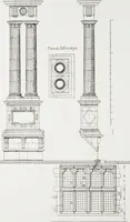 An illustration from Early renaissance architecture in England : a historical and descriptive account of the Tudor, Elizabethan, and Jacobean periods, 1500-1625 : for the use of students and others (1914)