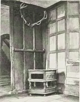 An illustration from Early renaissance architecture in England : a historical and descriptive account of the Tudor, Elizabethan, and Jacobean periods, 1500-1625 : for the use of students and others (1914)