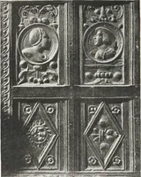 An illustration from Early renaissance architecture in England : a historical and descriptive account of the Tudor, Elizabethan, and Jacobean periods, 1500-1625 : for the use of students and others (1914)