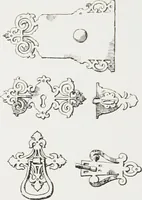 An illustration from Early renaissance architecture in England : a historical and descriptive account of the Tudor, Elizabethan, and Jacobean periods, 1500-1625 : for the use of students and others (1914)