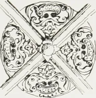 An illustration from Early renaissance architecture in England : a historical and descriptive account of the Tudor, Elizabethan, and Jacobean periods, 1500-1625 : for the use of students and others (1914)