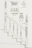 An illustration from Early renaissance architecture in England : a historical and descriptive account of the Tudor, Elizabethan, and Jacobean periods, 1500-1625 : for the use of students and others (1914)