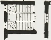 An illustration from Early renaissance architecture in England : a historical and descriptive account of the Tudor, Elizabethan, and Jacobean periods, 1500-1625 : for the use of students and others (1914)