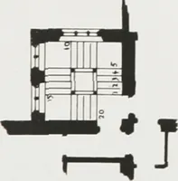 An illustration from Early renaissance architecture in England : a historical and descriptive account of the Tudor, Elizabethan, and Jacobean periods, 1500-1625 : for the use of students and others (1914)