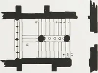 An illustration from Early renaissance architecture in England : a historical and descriptive account of the Tudor, Elizabethan, and Jacobean periods, 1500-1625 : for the use of students and others (1914)