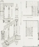 An illustration from Early renaissance architecture in England : a historical and descriptive account of the Tudor, Elizabethan, and Jacobean periods, 1500-1625 : for the use of students and others (1914)