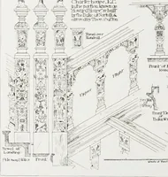 An illustration from Early renaissance architecture in England : a historical and descriptive account of the Tudor, Elizabethan, and Jacobean periods, 1500-1625 : for the use of students and others (1914)