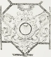 An illustration from Early renaissance architecture in England : a historical and descriptive account of the Tudor, Elizabethan, and Jacobean periods, 1500-1625 : for the use of students and others (1914)
