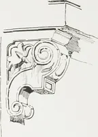 An illustration from Early renaissance architecture in England : a historical and descriptive account of the Tudor, Elizabethan, and Jacobean periods, 1500-1625 : for the use of students and others (1914)