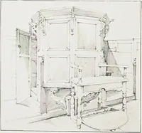 An illustration from Early renaissance architecture in England : a historical and descriptive account of the Tudor, Elizabethan, and Jacobean periods, 1500-1625 : for the use of students and others (1914)