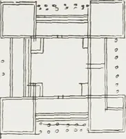 An illustration from Early renaissance architecture in England : a historical and descriptive account of the Tudor, Elizabethan, and Jacobean periods, 1500-1625 : for the use of students and others (1914)