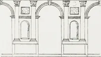 An illustration from Early renaissance architecture in England : a historical and descriptive account of the Tudor, Elizabethan, and Jacobean periods, 1500-1625 : for the use of students and others (1914)