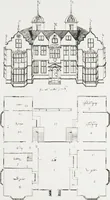 An illustration from Early renaissance architecture in England : a historical and descriptive account of the Tudor, Elizabethan, and Jacobean periods, 1500-1625 : for the use of students and others (1914)