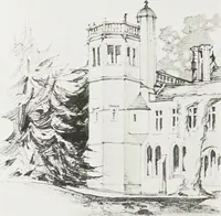 An illustration from Early renaissance architecture in England : a historical and descriptive account of the Tudor, Elizabethan, and Jacobean periods, 1500-1625 : for the use of students and others (1914)