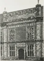 An illustration from Early renaissance architecture in England : a historical and descriptive account of the Tudor, Elizabethan, and Jacobean periods, 1500-1625 : for the use of students and others (1914)