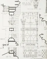 An illustration from Early renaissance architecture in England : a historical and descriptive account of the Tudor, Elizabethan, and Jacobean periods, 1500-1625 : for the use of students and others (1914)