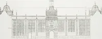 An illustration from Early renaissance architecture in England : a historical and descriptive account of the Tudor, Elizabethan, and Jacobean periods, 1500-1625 : for the use of students and others (1914)