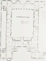 An illustration from Early renaissance architecture in England : a historical and descriptive account of the Tudor, Elizabethan, and Jacobean periods, 1500-1625 : for the use of students and others (1914)