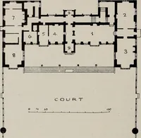 An illustration from Early renaissance architecture in England; a historical and descriptive account of the Tudor, Elizabethan, and Jacobean periods, 1500-1625, for the use of students and others (1914)