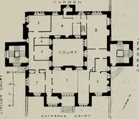 An illustration from Early renaissance architecture in England; a historical and descriptive account of the Tudor, Elizabethan, and Jacobean periods, 1500-1625, for the use of students and others (1914)