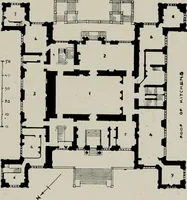 An illustration from Early renaissance architecture in England; a historical and descriptive account of the Tudor, Elizabethan, and Jacobean periods, 1500-1625, for the use of students and others (1914)
