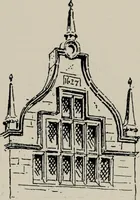 An illustration from Early renaissance architecture in England; a historical and descriptive account of the Tudor, Elizabethan, and Jacobean periods, 1500-1625, for the use of students and others (1914)