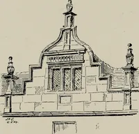 An illustration from Early renaissance architecture in England; a historical and descriptive account of the Tudor, Elizabethan, and Jacobean periods, 1500-1625, for the use of students and others (1914)