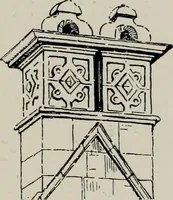 An illustration from Early renaissance architecture in England; a historical and descriptive account of the Tudor, Elizabethan, and Jacobean periods, 1500-1625, for the use of students and others (1914)