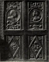 An illustration from Early renaissance architecture in England; a historical and descriptive account of the Tudor, Elizabethan, and Jacobean periods, 1500-1625, for the use of students and others (1914)